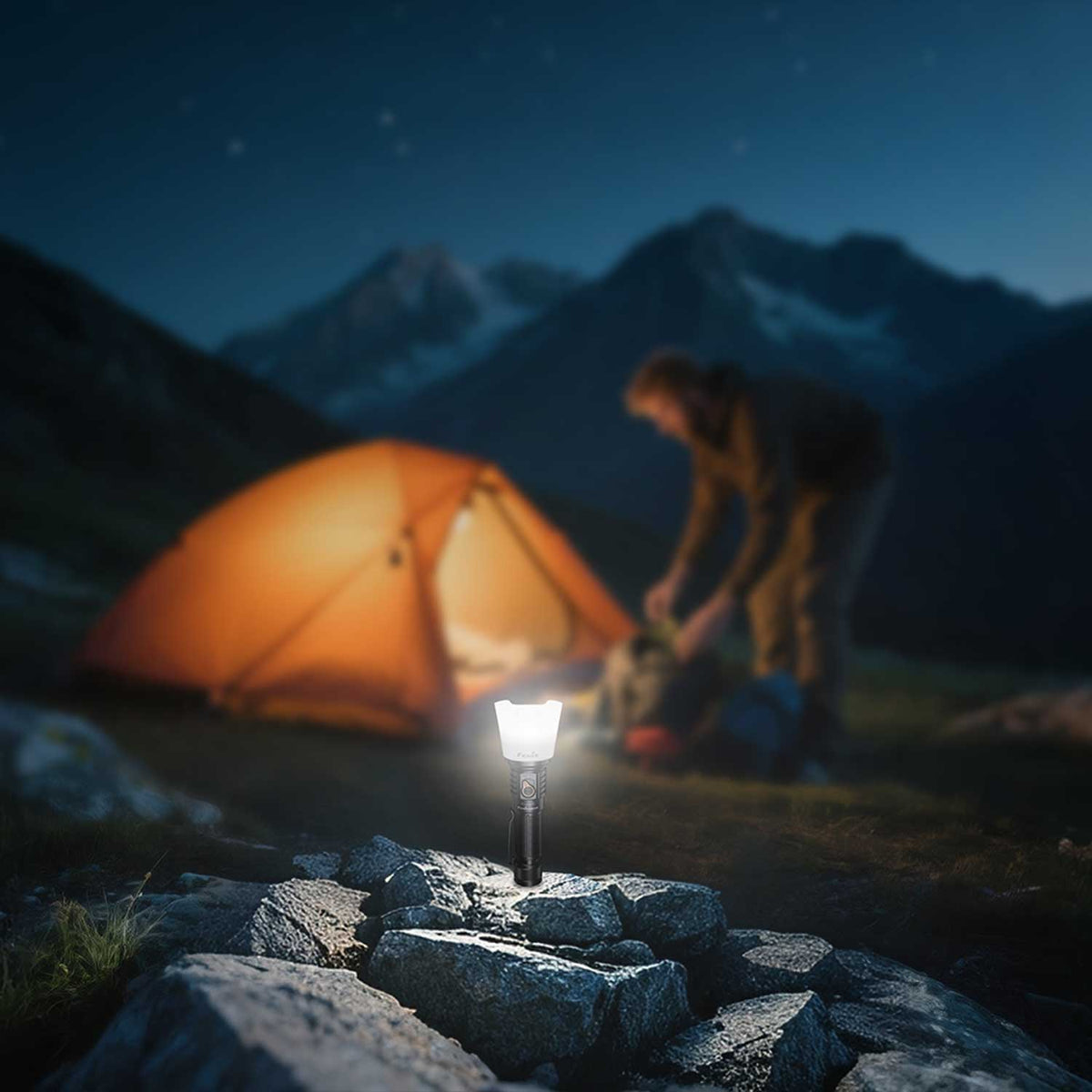 Fenix LD36R – LED Taschenlampe mit RGB-Farbmischung, 3600 lm, Akku & USB-C – für Outdoor und Camping