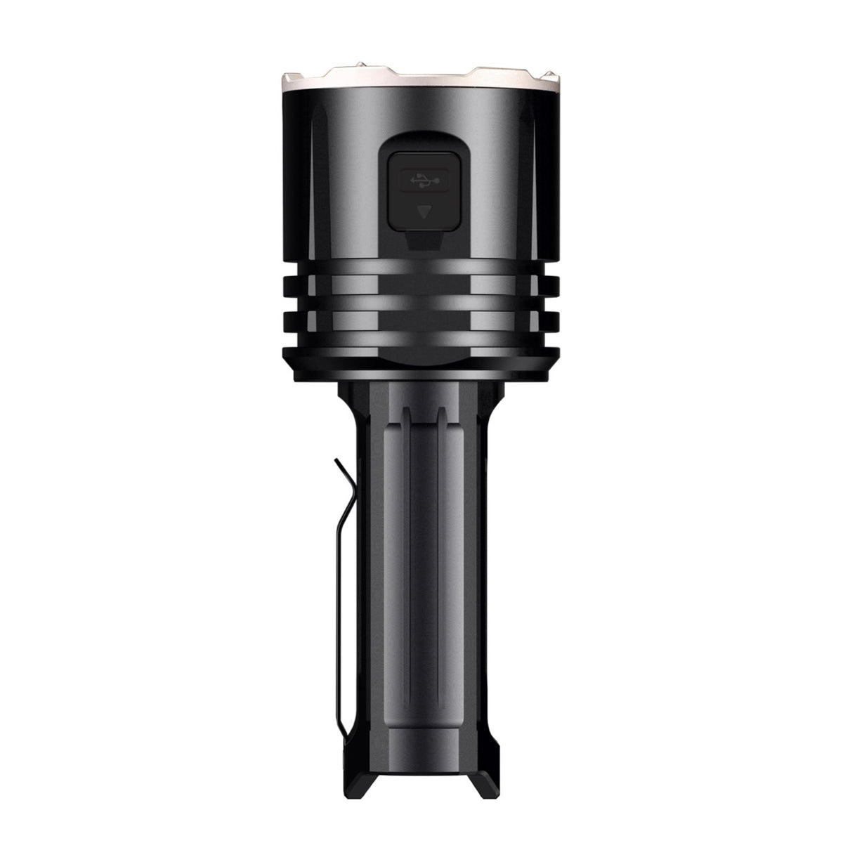 Fenix LR35R Pro – LED Taschenlampe mit 10.000 Lumen, Rotlicht & UV, Akku, USB-C – Detailansicht