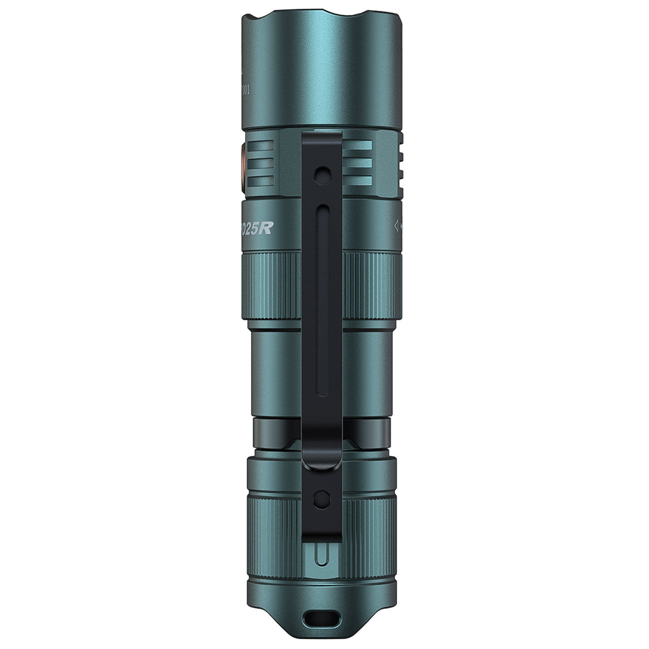 Fenix PD25R LED Taschenlampe 800 Lumen, 250m Leuchtweite,USB-C, Akku, Gürtelclip – Detailansicht