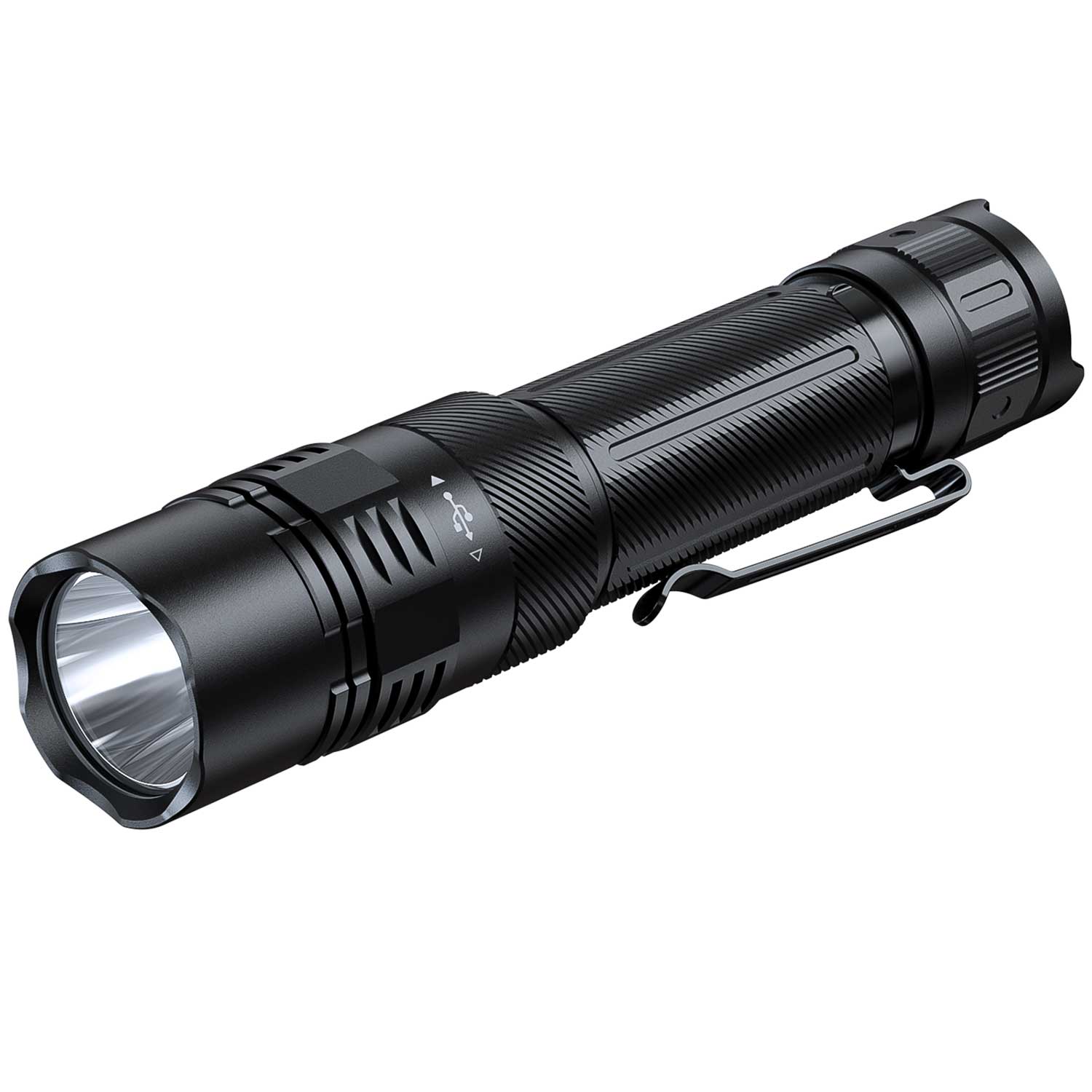 Fenix PD36R ACE – LED Taschenlampe 3000 Lumen, Akku & USB-C, SET-Modus – Detailansicht