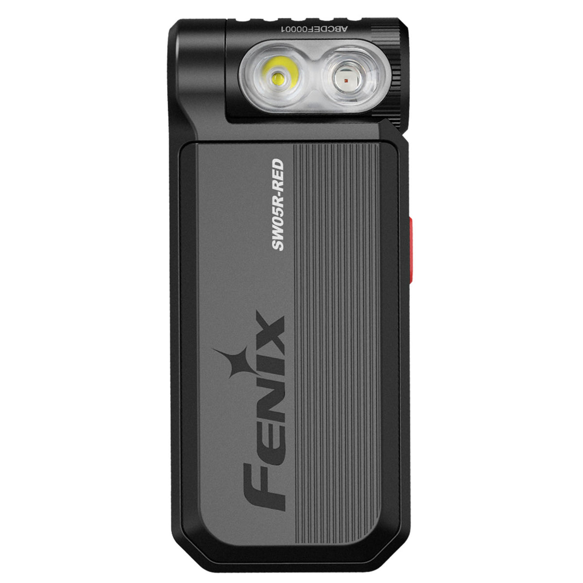 Fenix SW05R-RED LED Taschenlampe 150 Lumen Weißlicht + Rotlicht USB-C schwarz (B-Ware)