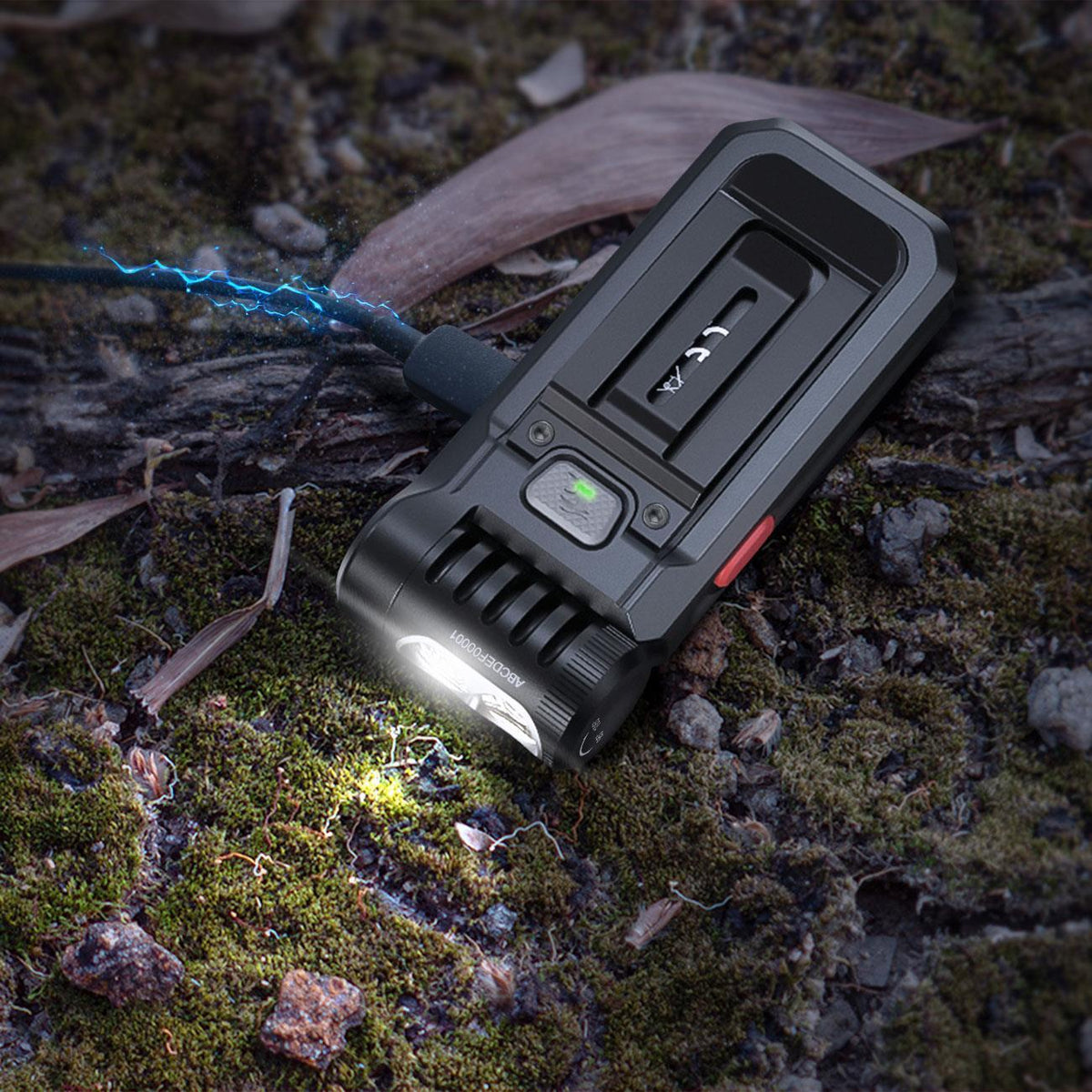 Fenix SW05R-RED LED Taschenlampe 150 Lumen Weißlicht + Rotlicht USB-C schwarz (B-Ware)