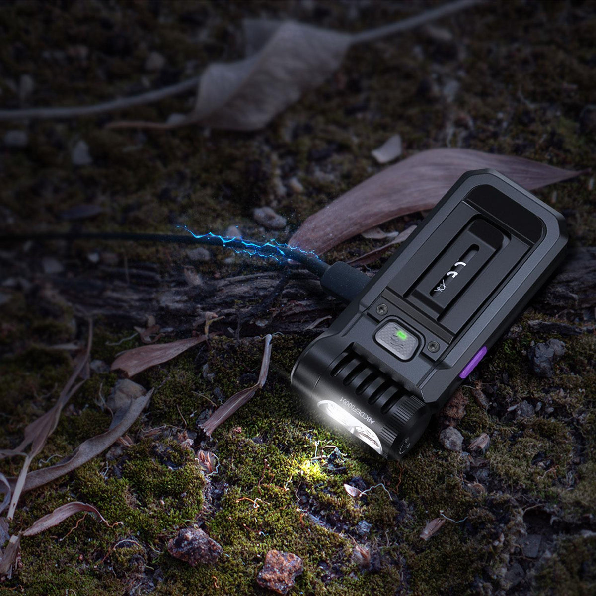 Fenix SW05R-UV LED Taschenlampe 150 Lumen Weißlicht + UV-Licht mit Clip & Magnet – Detailansicht
