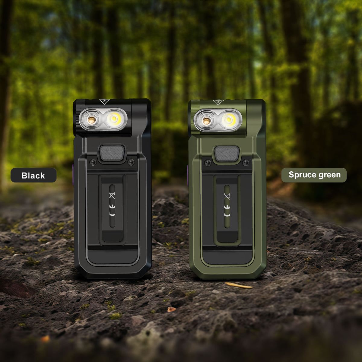 Fenix SW05R-UV LED Taschenlampe 150 Lumen Weißlicht + UV-Licht mit Clip & Magnet