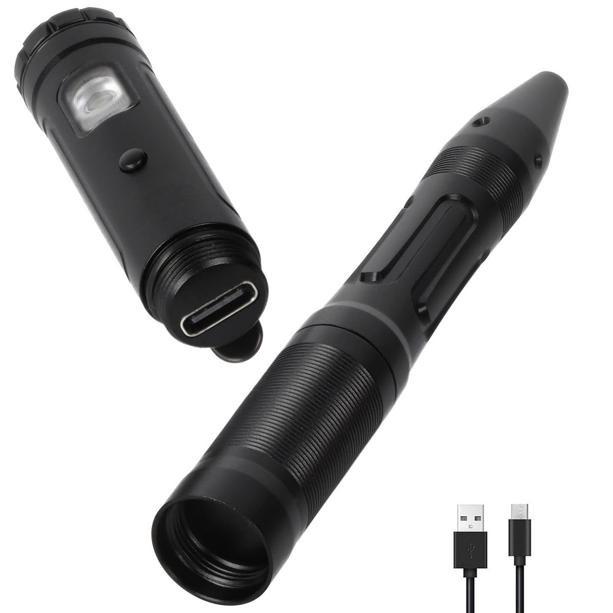 Fenix T6 Penlight – taktischer Kugelschreiber mit LED & Glasbrecher – Detailansicht
