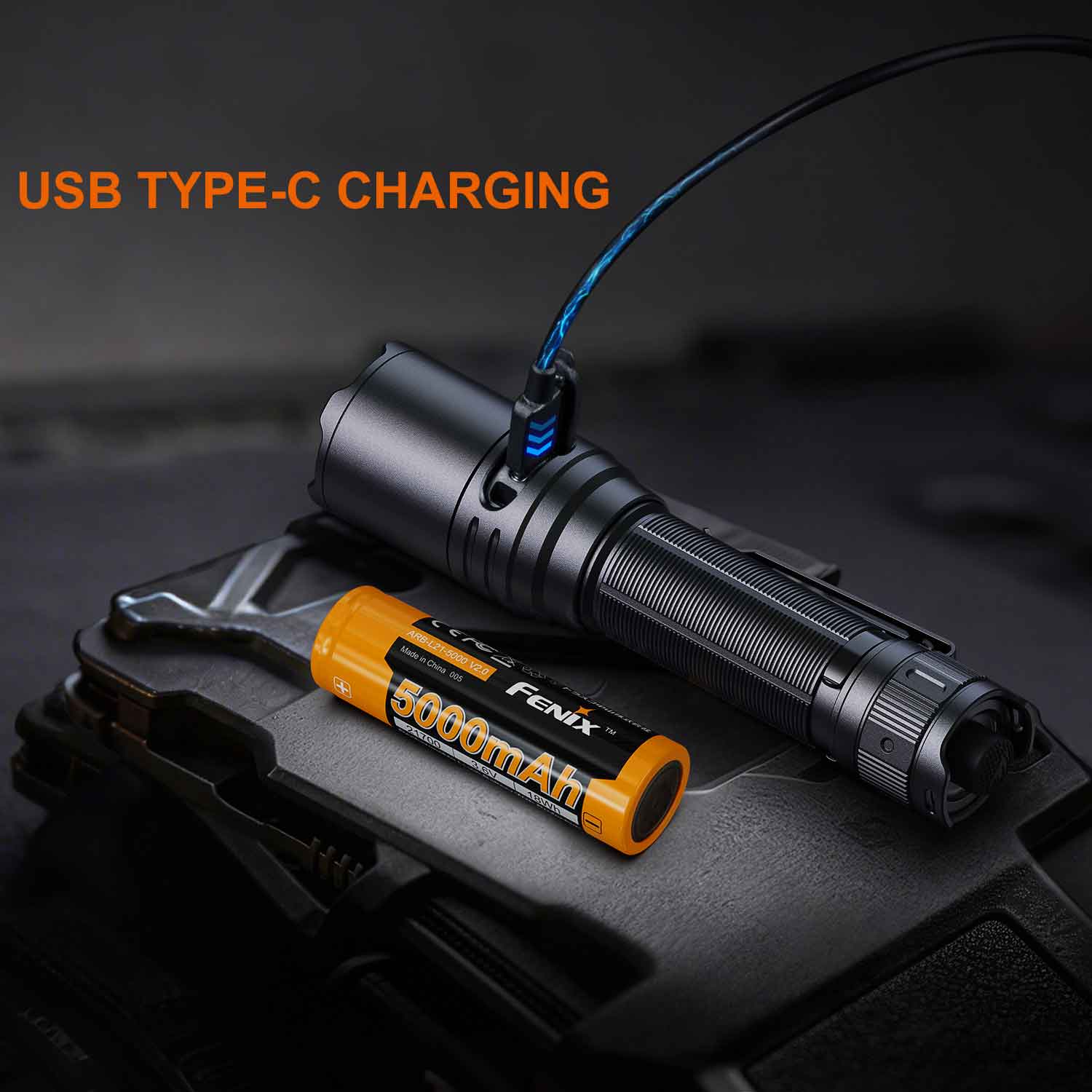 Fenix TK15R IRIS X LED Taschenlampe USB Anschluss