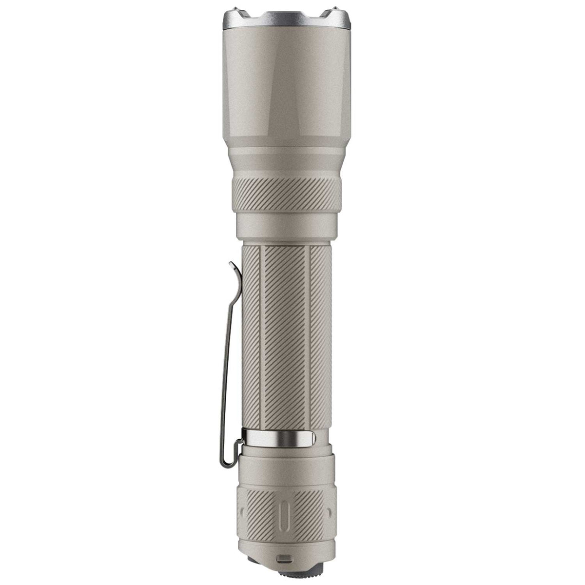 Fenix TK21R – Polizei Taschenlampe mit Akku und USB-C 3600 Lumen (Ceramic Khaki) – Detailansicht