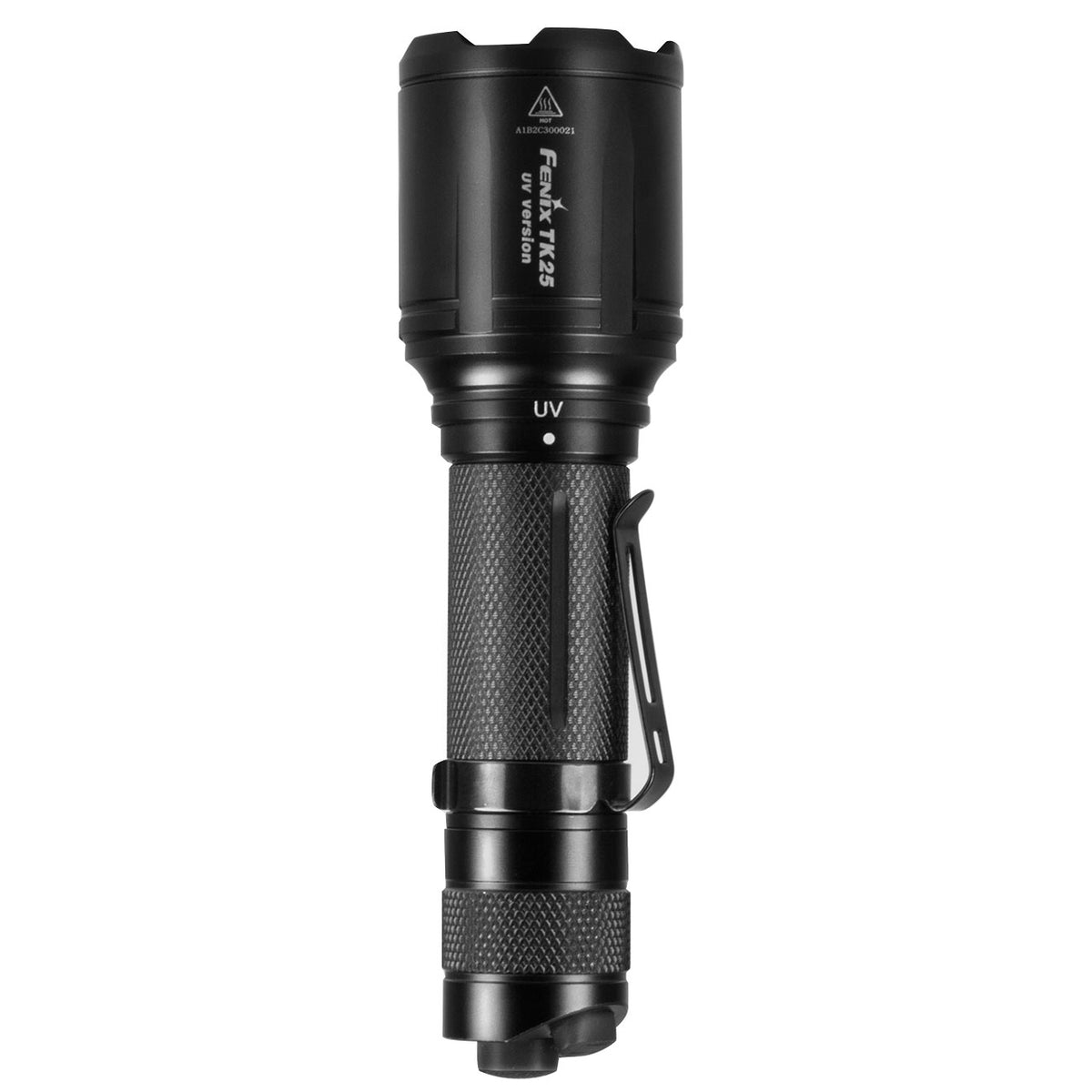 Fenix TK25 UV – Polizei Taschenlampe mit UV-Licht 365 nm und 1000 Lumen Weißlicht