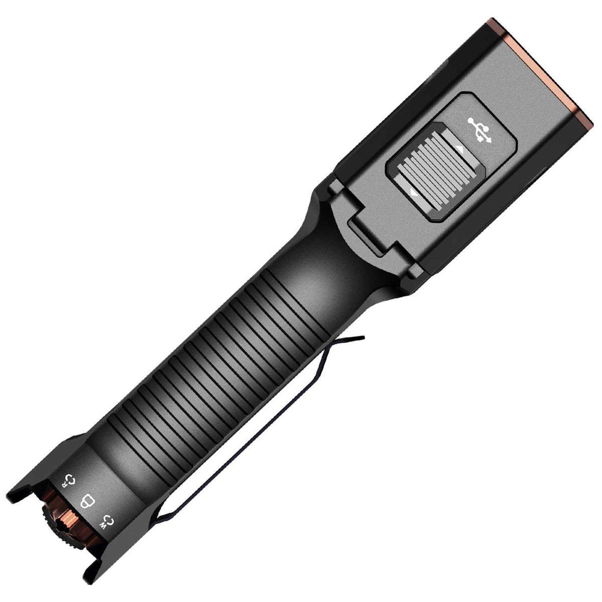 Fenix TK28R – Jagd Taschenlampe mit Rotlicht und Weißlicht 6500 Lumen Akku USB-C – Detailansicht