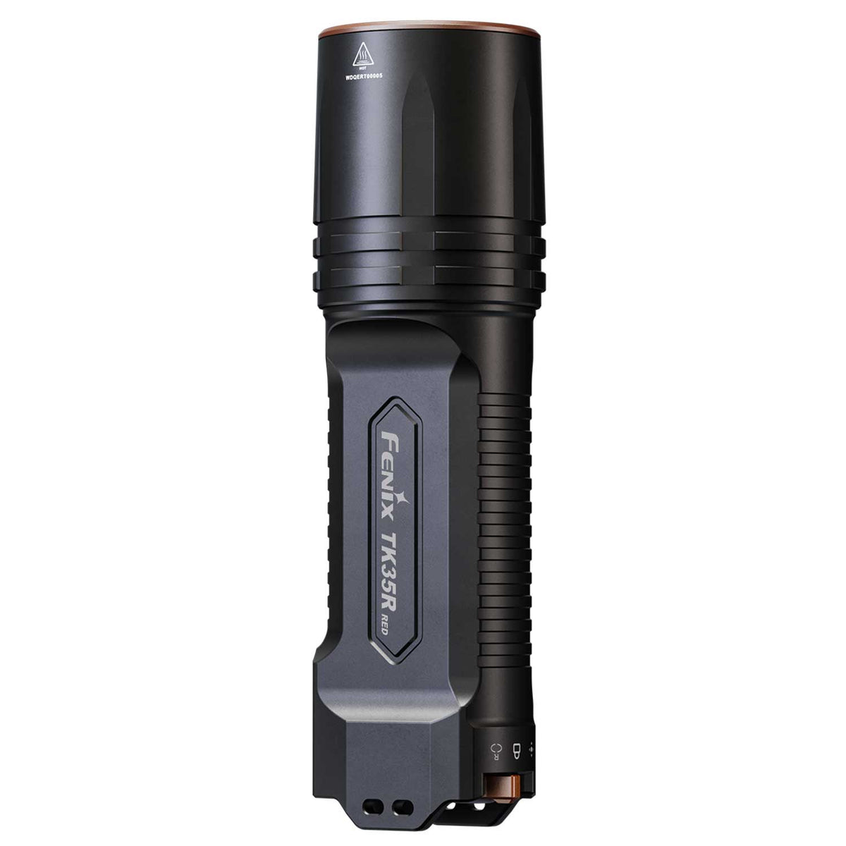 Fenix TK35R RED – Jagd Taschenlampe mit Rotlicht & Weißlicht 5800 Lumen Akku & USB-C – Detailansicht
