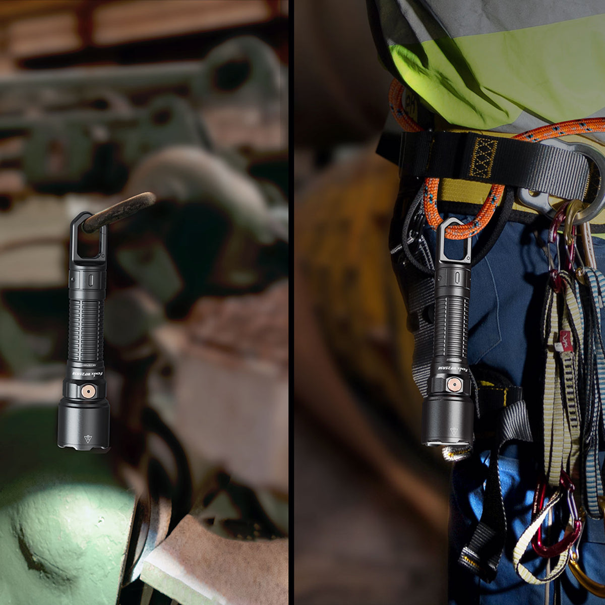 Fenix WF25RM – Polizei Taschenlampe mit Ladestation, 3000 lm, Weiß- & UV-Licht – UV-Licht – Detailansicht 5