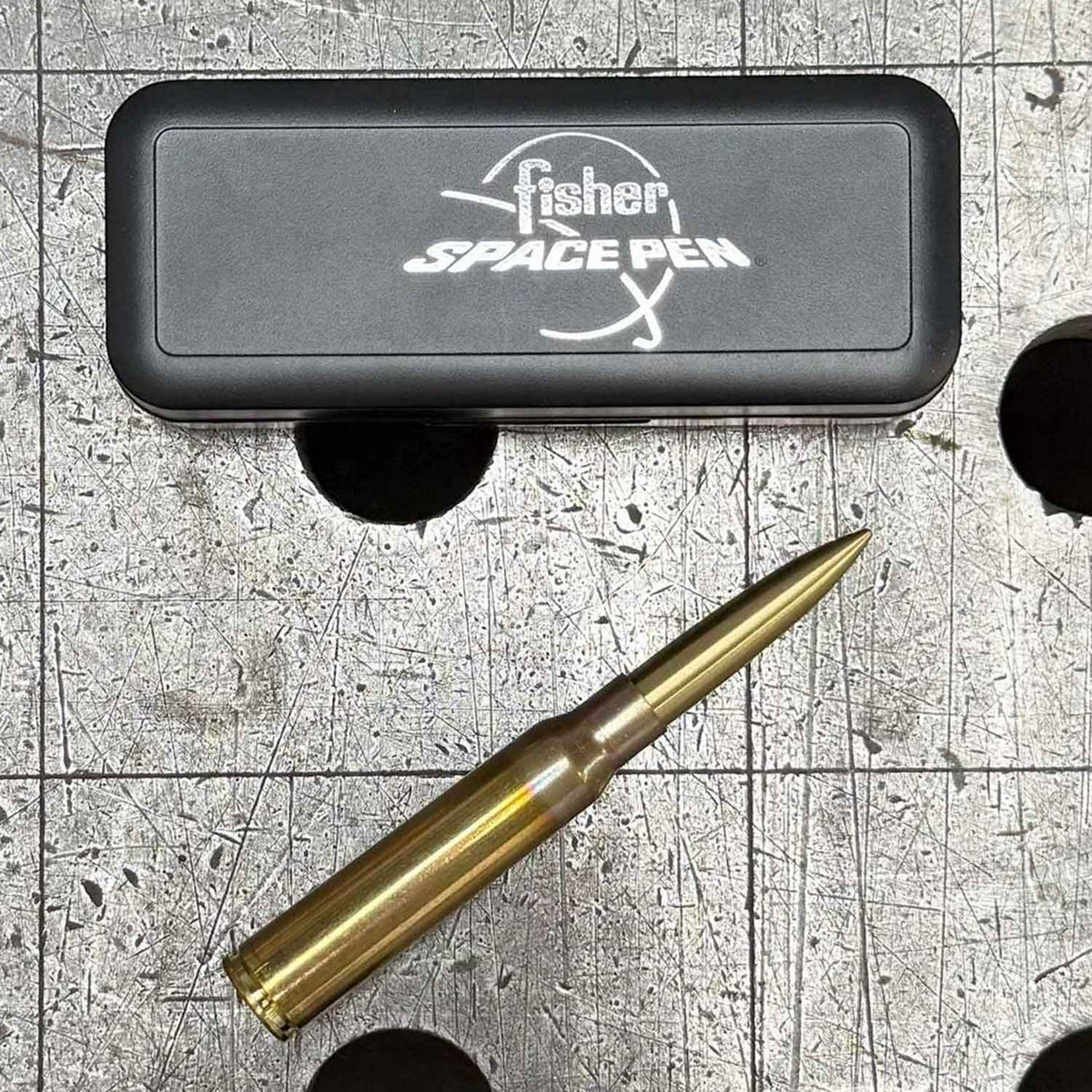 Fisher Space Pen .338 Lapua Magnum - Tactical Pen Kugelschreiber im Patronenformat – Detailansicht
