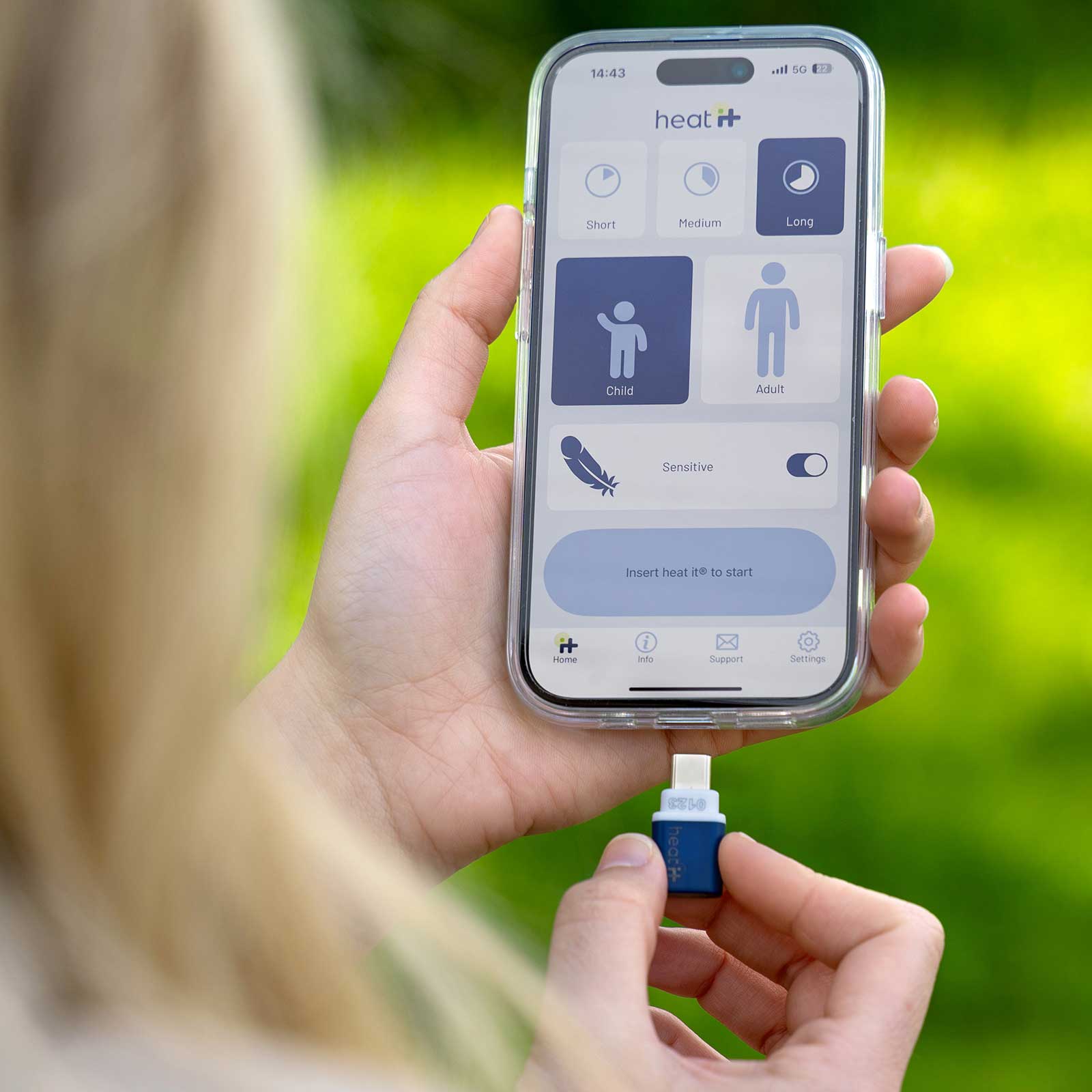 heat it pro – Insektenstichheiler – Heatit stichheiler für handy