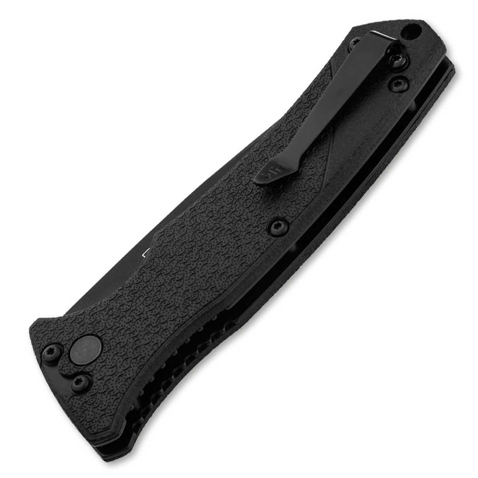 Heckler und Koch FD01 – Automatikmesser mit Tanto-Klinge und Tip-Up Clip – Clip und Befestigung / Messeransicht