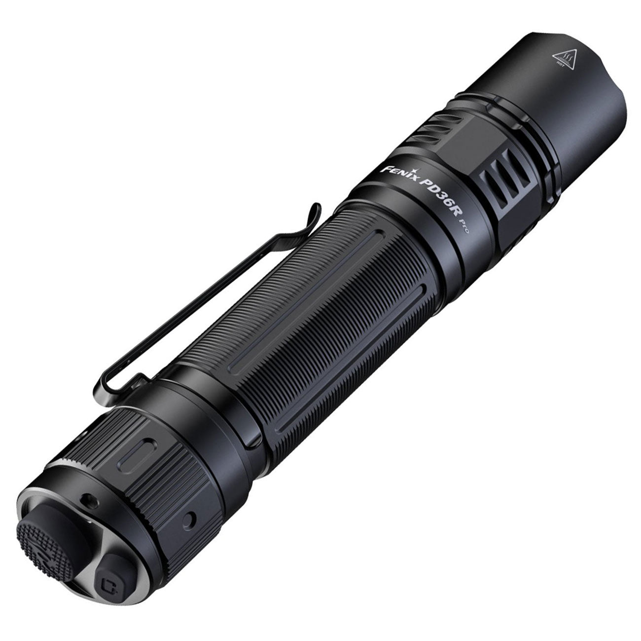 Fenix PD36R Pro LED Taschenlampe 2800 Lumen schwarz – Detailansicht