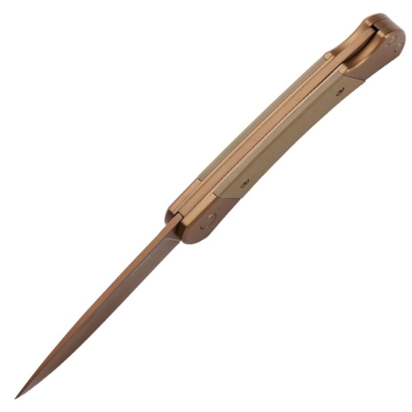 Herbertz Rosengold Taschenmesser Medium – D2-Klinge, Titanbeschichtung & G10-Griff – Produktbild