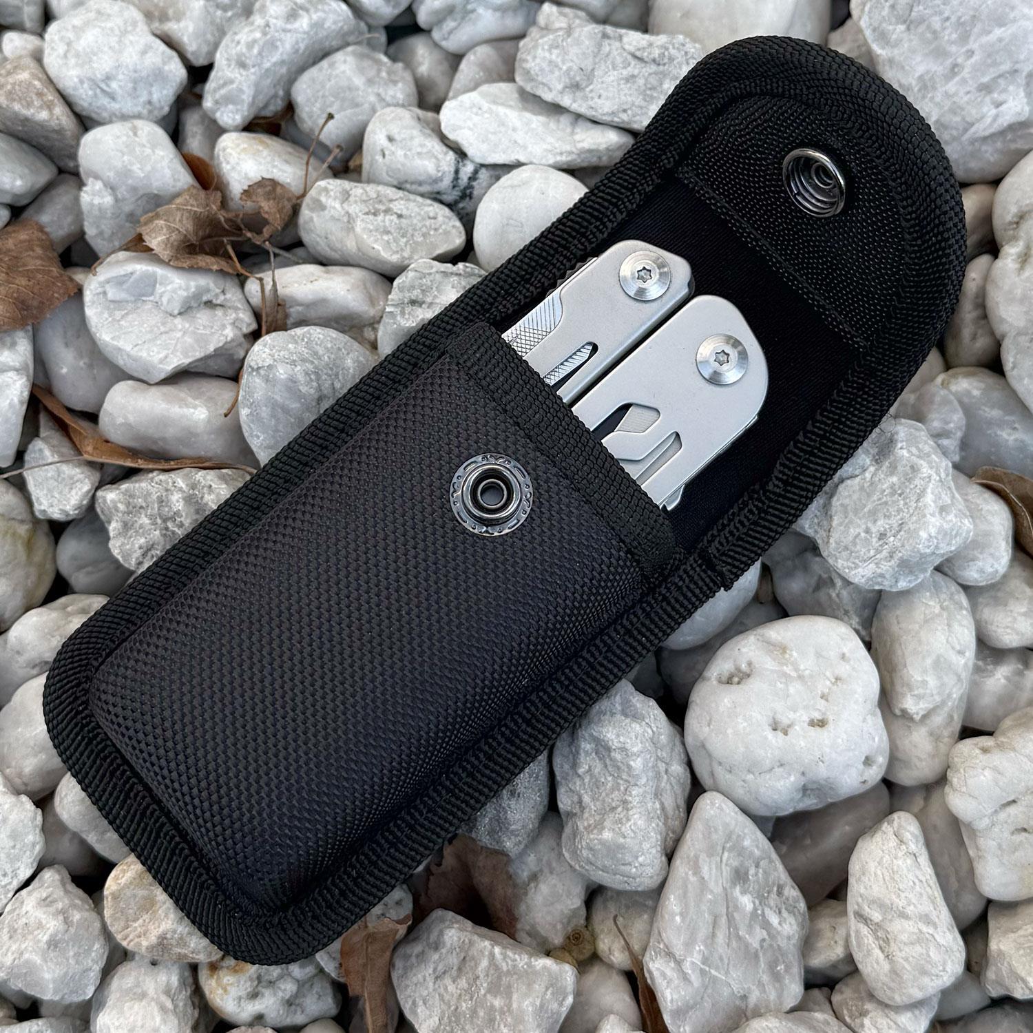 Herbertz Multitool mit Säge, Schere, Tasche uvm. – Detailansicht