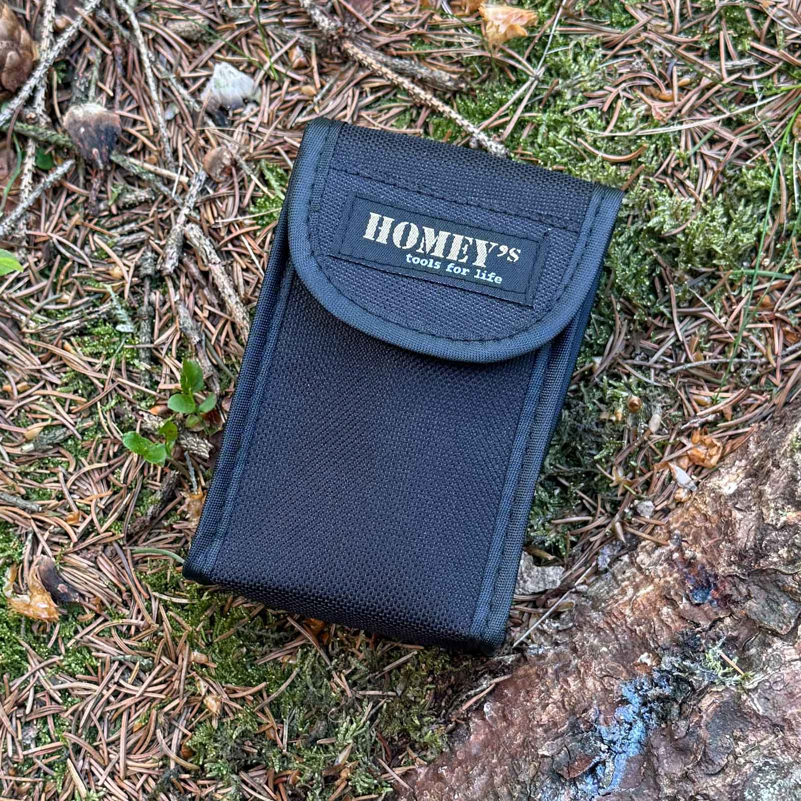 Homeys Yve B2 10x25 Fernglas - Detailansicht Tasche, Holster