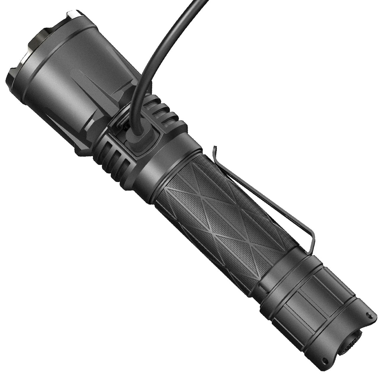 Klarus XT21X Pro – Polizei Taschenlampe 4400 Lumen mit Akku & USB-C – Detailansicht