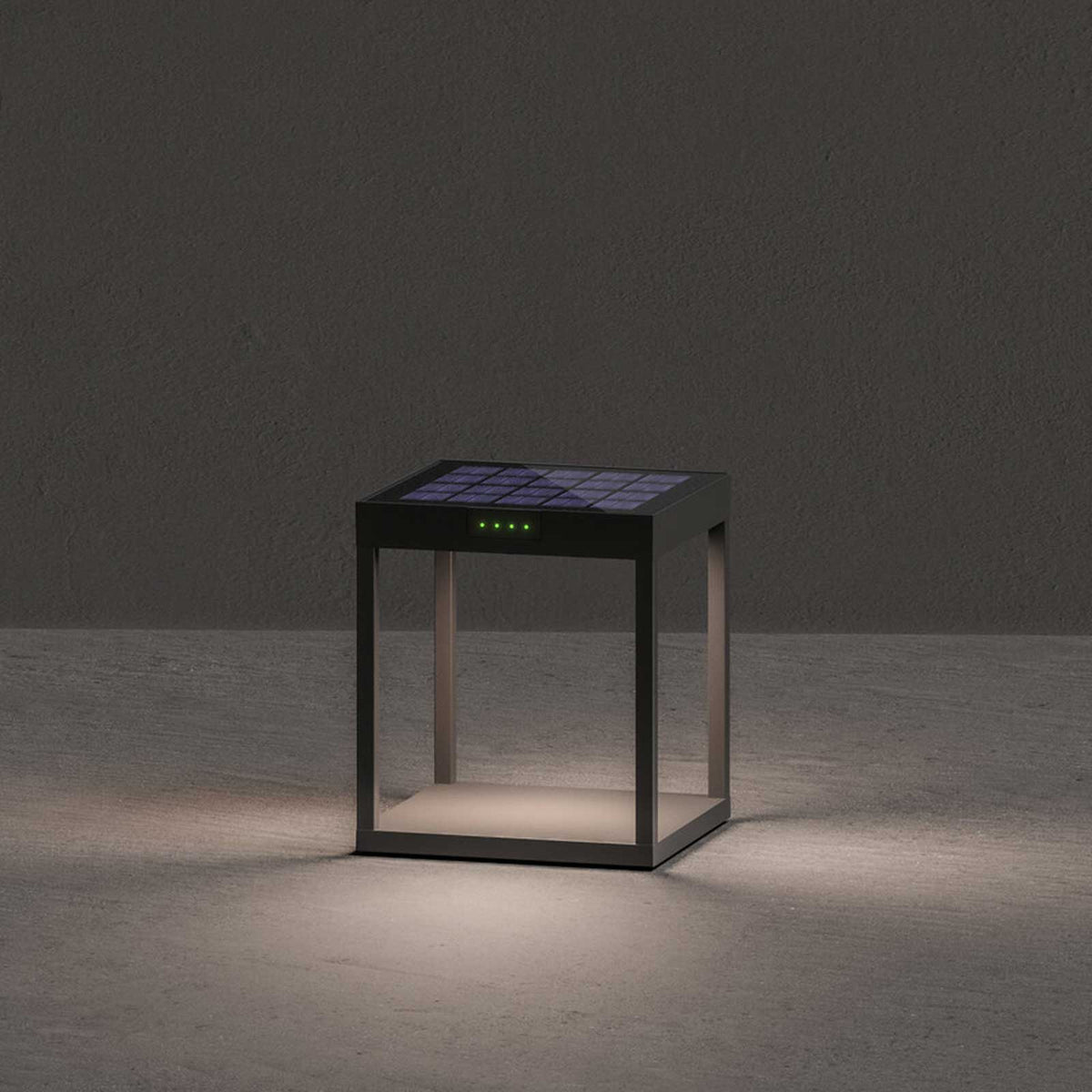 Klewe Radia Ground – Akku-Solarleuchte 245 mm mit 3000 K & IP65