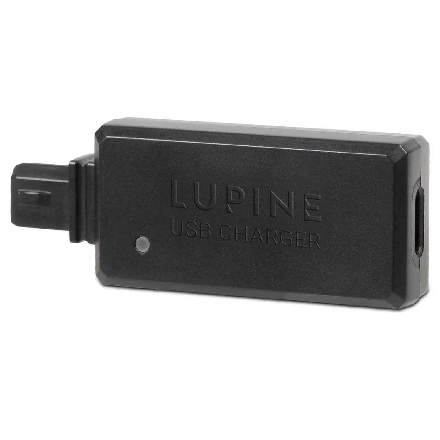 Lupine USB Charger – Ladeadapter für 7,2 V Akkus – Detailansicht