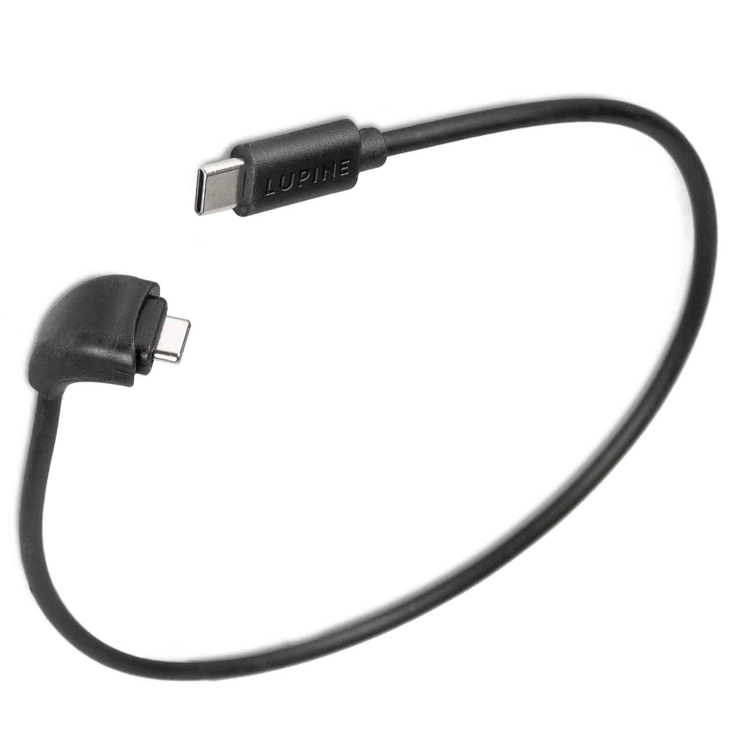 Lupine Dauerbrenner Kabel SL Grano – USB-C auf USB-C, 40 cm