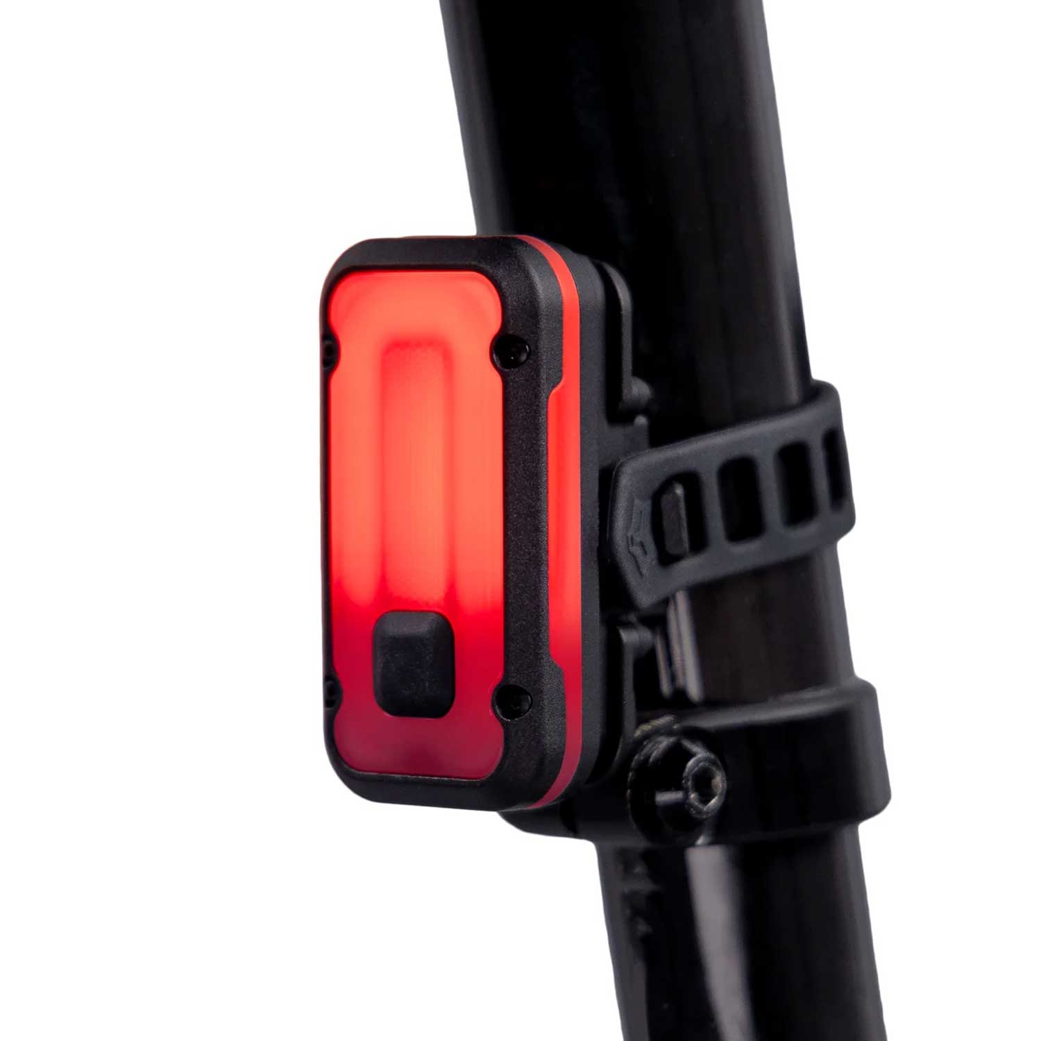 Lupine Rotlicht Pro StVZO – Smartes Fahrrad Rücklicht mit Bremslicht & USB-C – Detailansicht