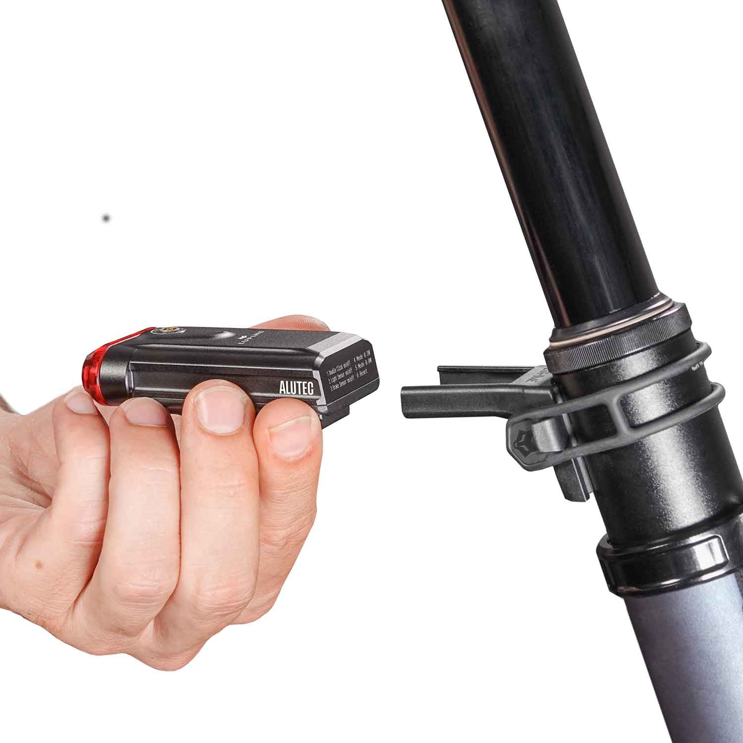 Lupine C14 Mag StVZO – Fahrrad Rücklicht mit Bremslichtfunktion (Modell 2026) – Detailansicht