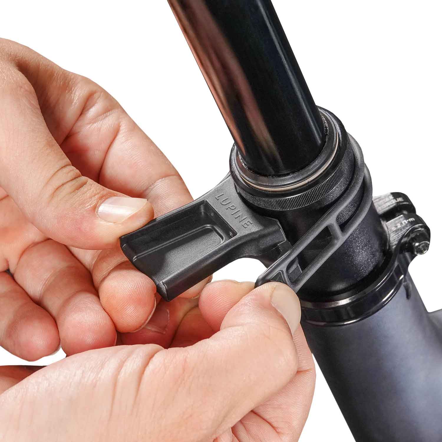 Lupine C14 Mag StVZO Halter – Magnetische Rücklichtbefestigung für Sattelstützen