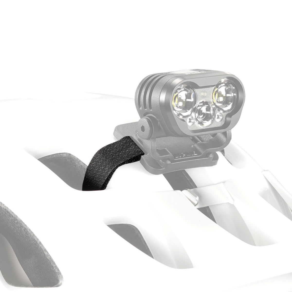 Lupine Klettband Helmhalter – Detailansicht