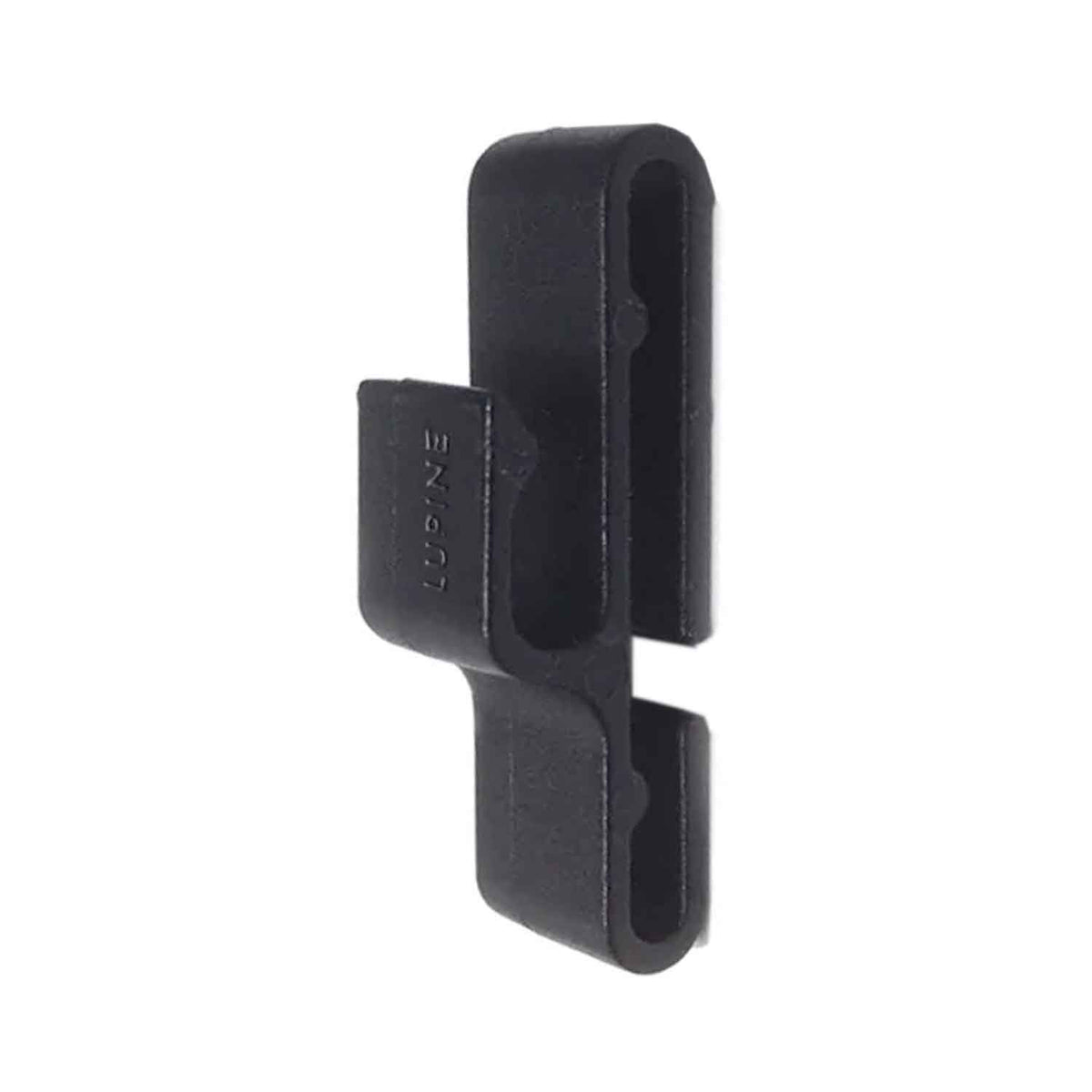 Lupine FrontClick Stirnband Kabelführung – Kabelclip schwarz