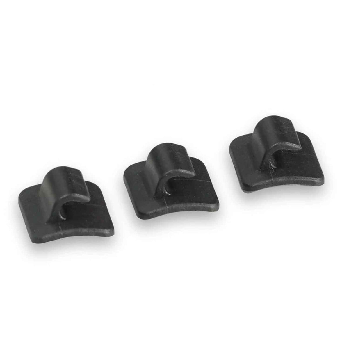 Lupine Lichtkabel Klammern – 3er-Set, 3M selbstklebend, Kunststoff