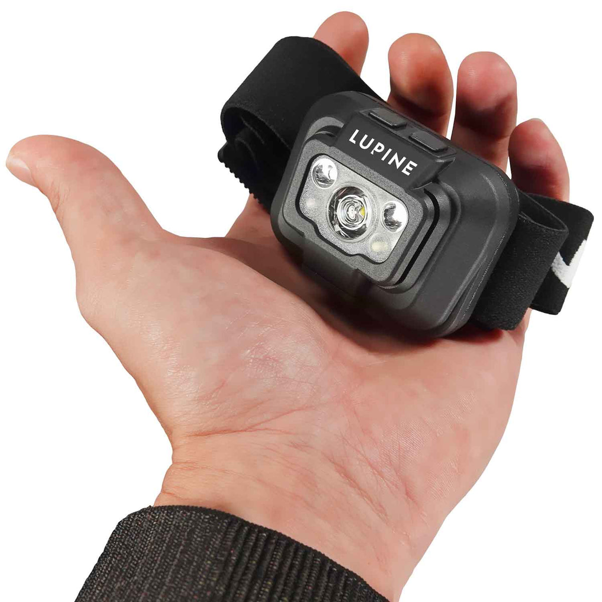 Lupine Penta Stirnlampe – 1100 Lumen, 4500K Neutralweiß, Rotlicht & USB-C (2026) – Detailansicht
