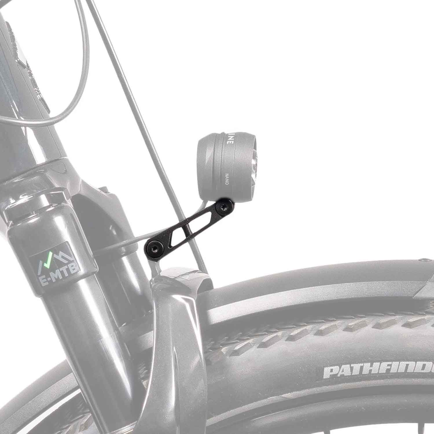 Lupine SL Nano Classicmount – Gabelkronen-Halterung für Frontlicht – Detailansicht