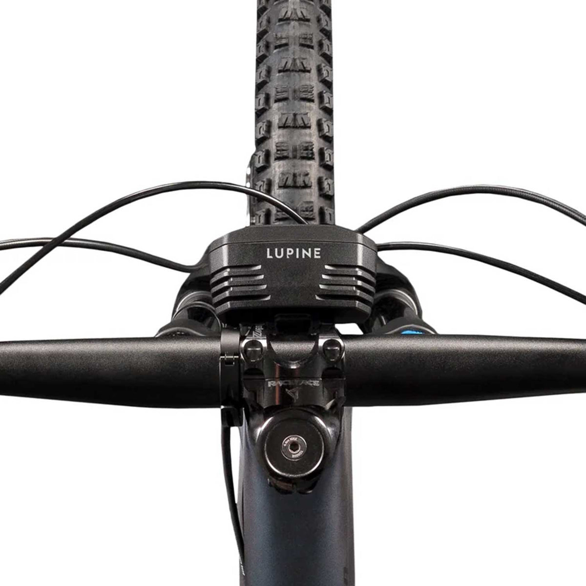 Lupine SL AX – StVZO Frontlicht mit Fernlicht, 3800 Lumen, 10.0 Ah Akku, 31,8 mm – Detailansicht