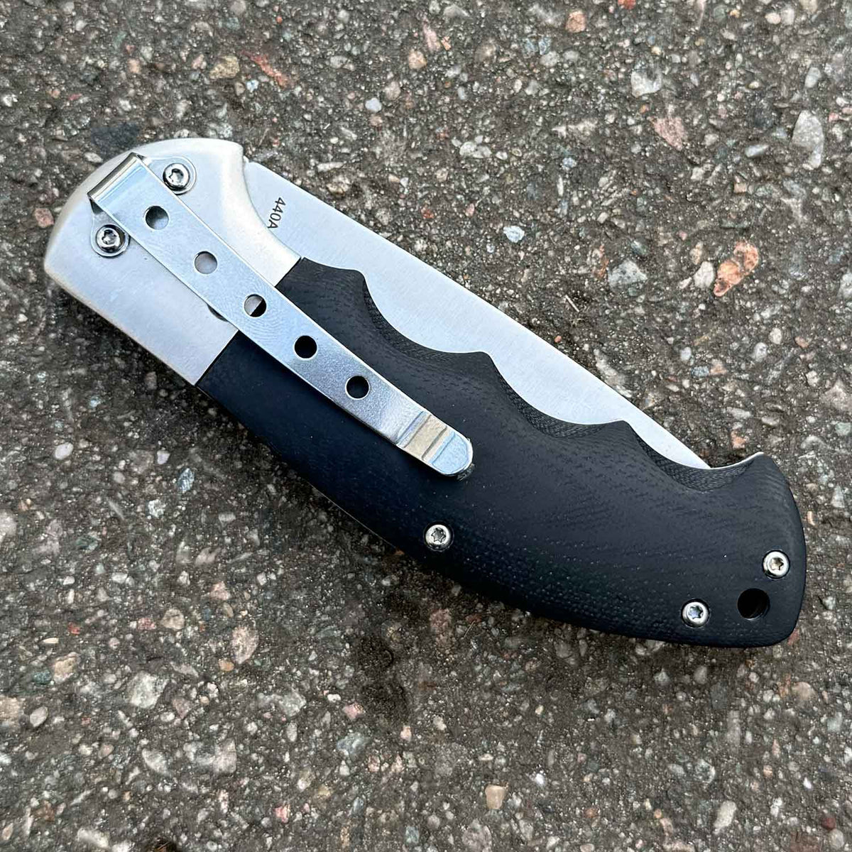 Magnum NW Skinner – Jagd Taschenmesser aus Edelstahl mit Clip – Detailansicht