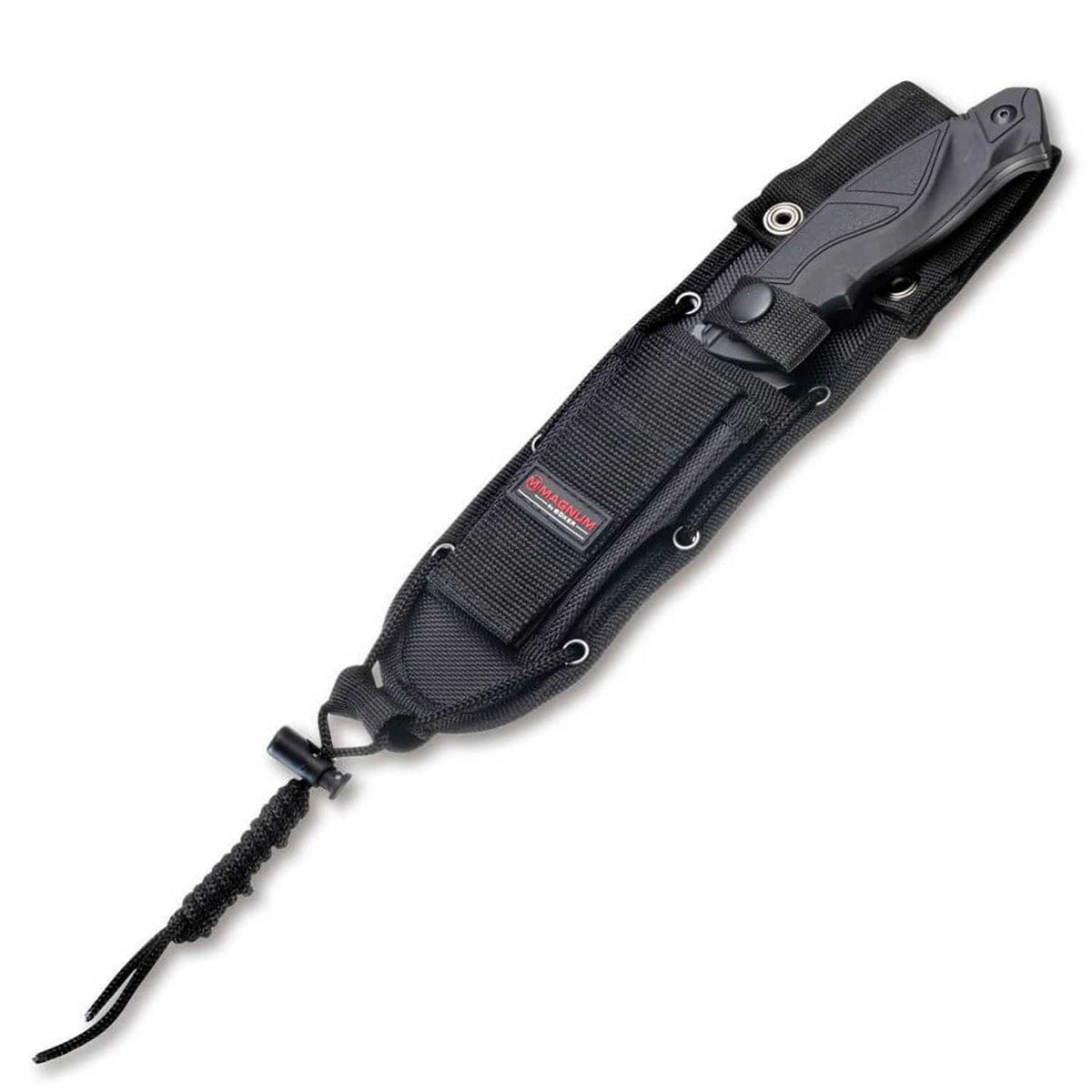 Magnum Advance Pro Fixed Blade – feststehendes Outdoormesser mit Nylonscheide – Detailansicht