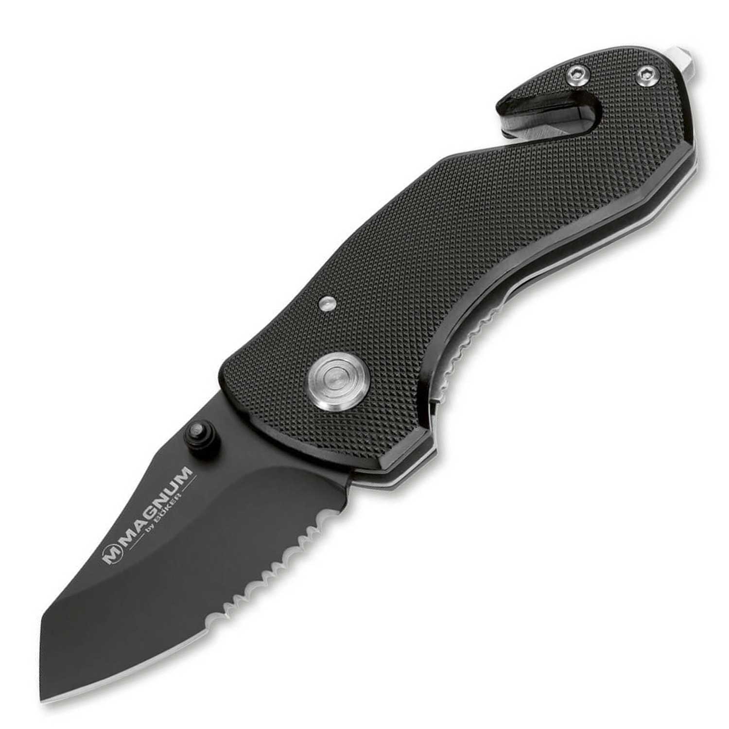 Magnum Black Rescue – Kompaktes Rettungsmesser mit 4 Funktionen