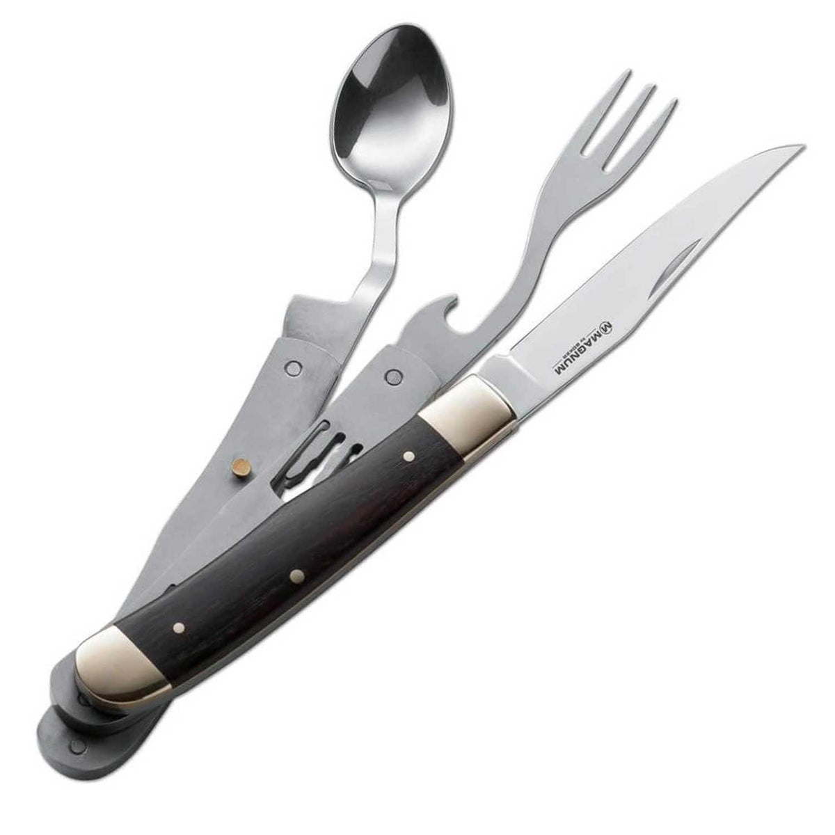 Magnum Bon Appetite – 3-in-1 Camping-Besteck für Outdoor & Reisen – Detailansicht