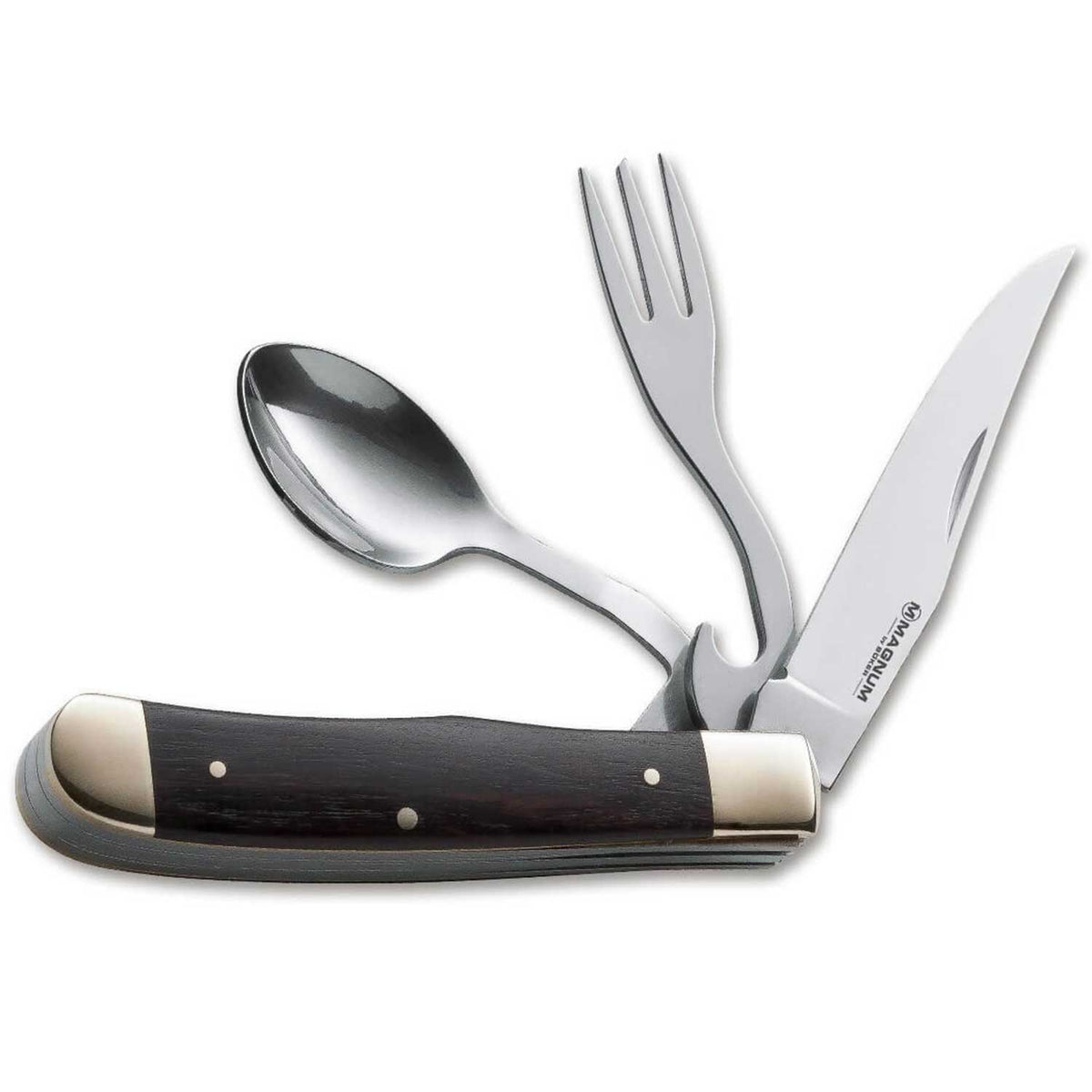 Magnum Bon Appetite – 3-in-1 Camping-Besteck für Outdoor & Reisen – Detailansicht