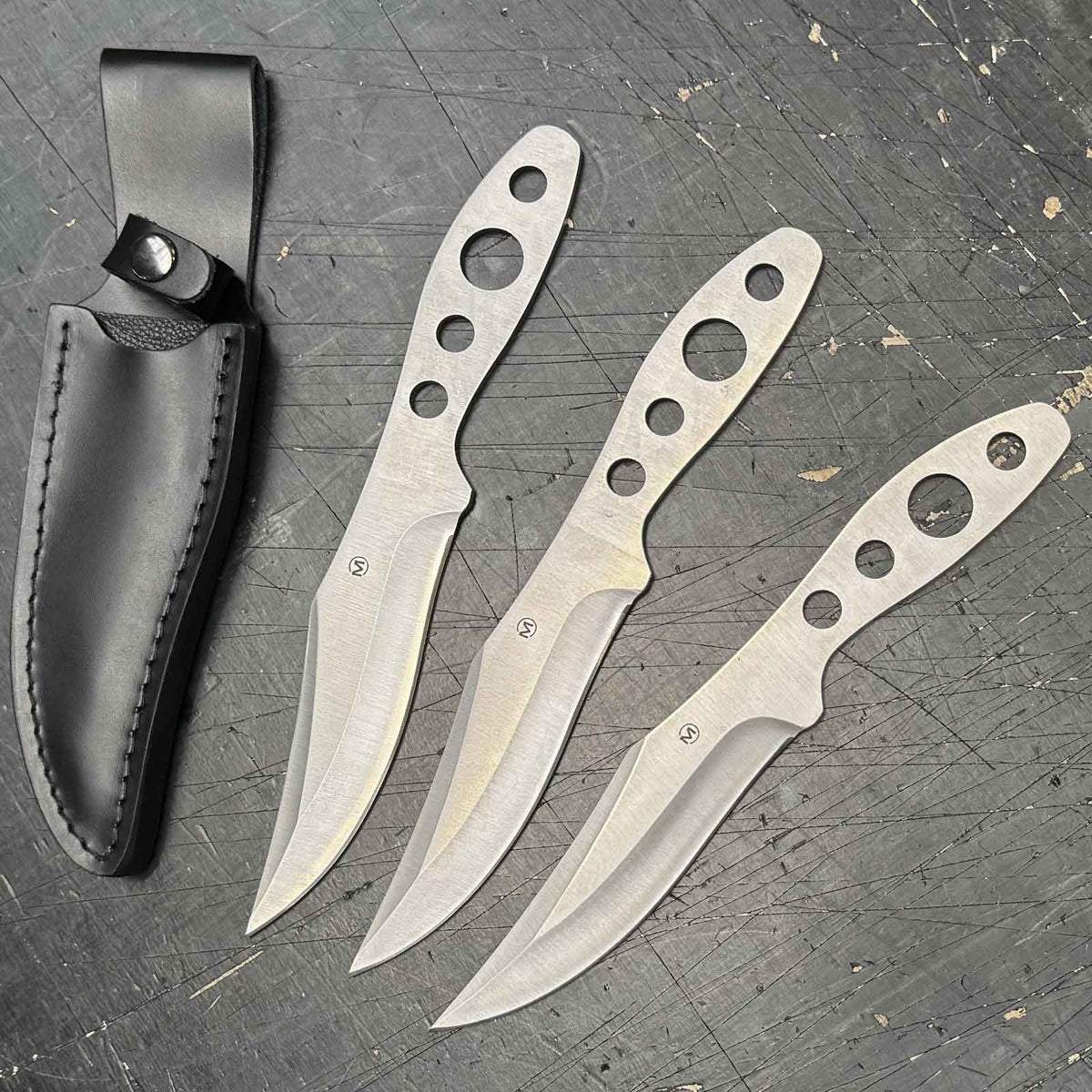 Magnum Flying Bowie – 3-teiliges Wurfmesser-Set