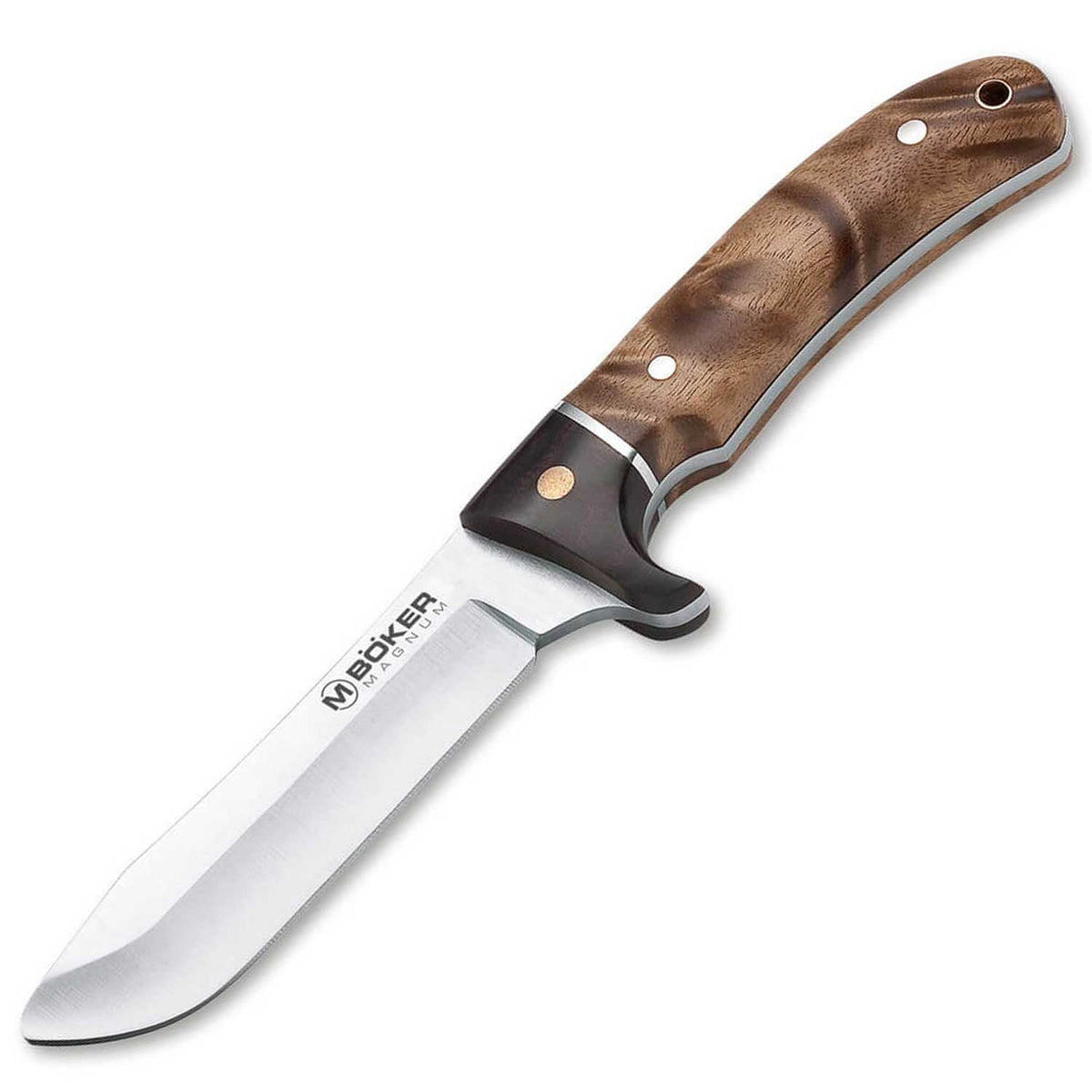 Magnum Kids Knife – Sicheres Kindermesser mit Palisanderholzgriff & Lederscheide – Detailansicht