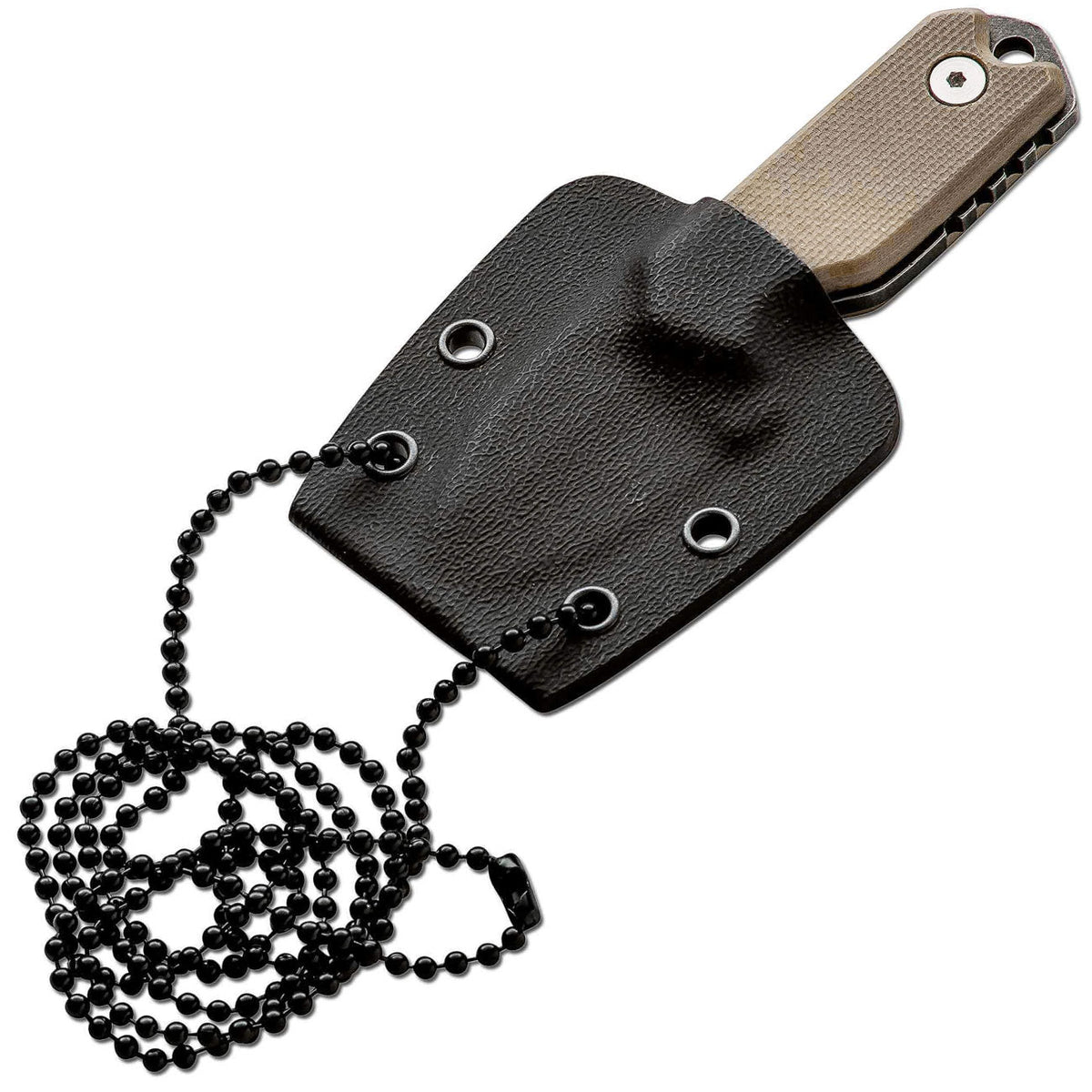 Magnum Li'l Friend Micro Neck Knife Fahrtenmesser mit Kydexscheide – Detailansicht