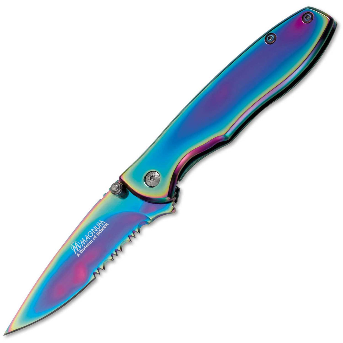 Magnum Rainbow II – Taschenmesser mit Regenbogen-Finish