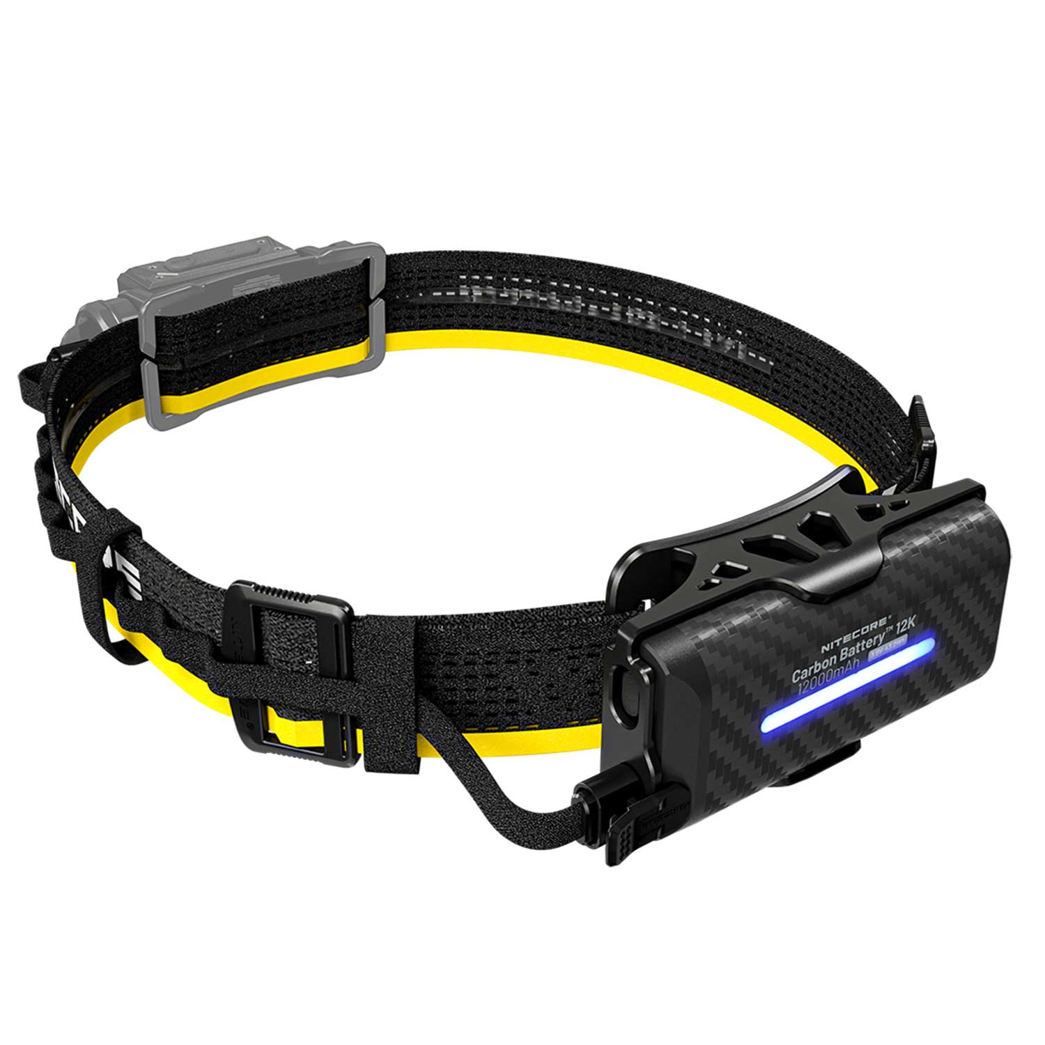 Nitecore Carbon Battery 12K – Erweiterungsakku für Stirnlampen mit 12.000mAh & USB-C