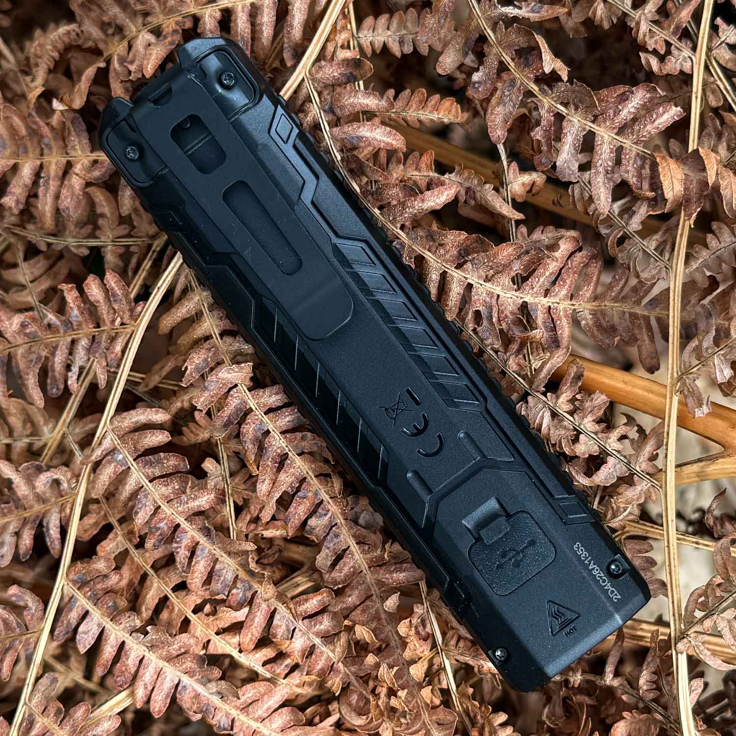 Nitecore EDC07 LED Taschenlampe schwarz - Gürtelclip