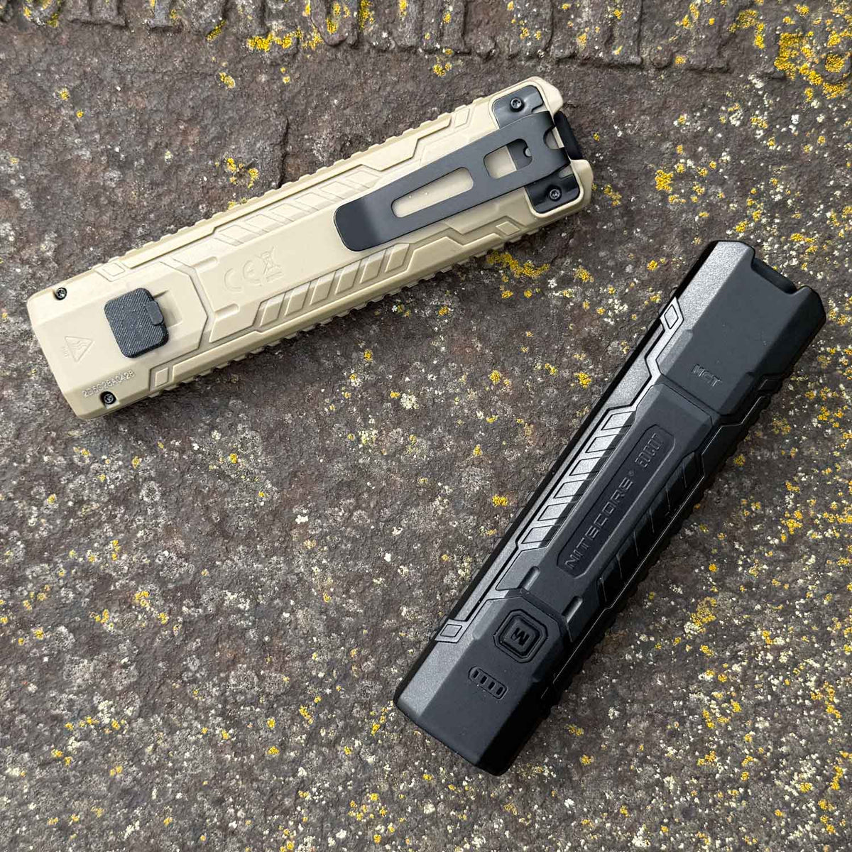Nitecore EDC07 LED Taschenlampe schwarz oder braun