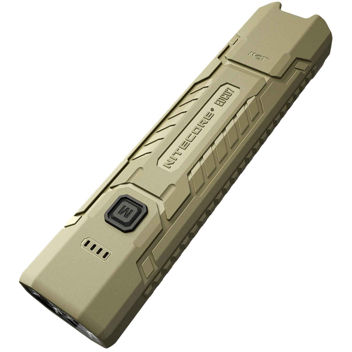 Nitecore EDC07 LED Taschenlampe 1500 Lumen in Farbe Dessert Tan (braun)