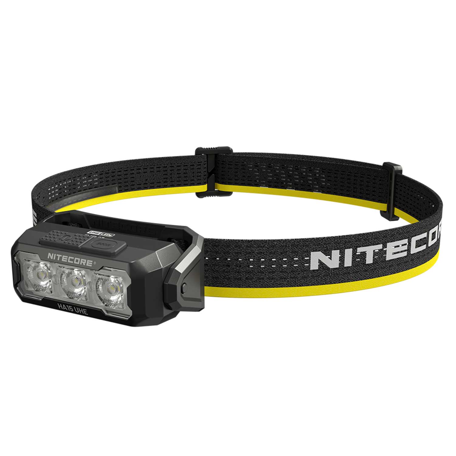 Nitecore HA15 UHE LED Stirnlampe 400 Lumen mit Rotlicht & USB-C Akku NL1411R