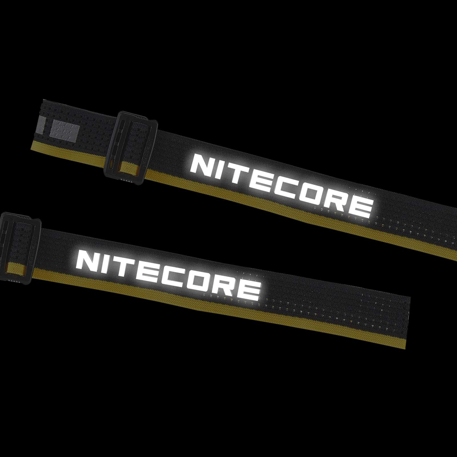 Nitecore HA25 UHE – LED Stirnlampe mit 3 Lichtfarben, 800 Lumen, Rotlicht, USB-C Akku – Kopfband und Tragesystem – Detailansicht 7